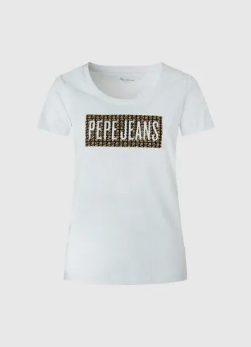 PEPE JEANS Susan - Camiseta Blanco M (8925451)