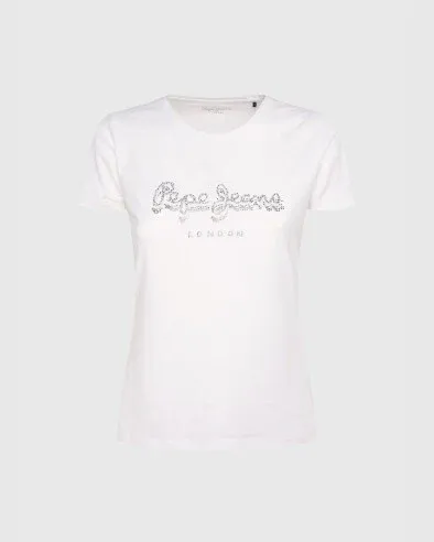 PEPE JEANS Beatrice - Camiseta Blanco L (8925497)