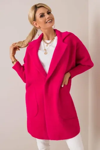 Glara Solid colour coat with wool (8926120)