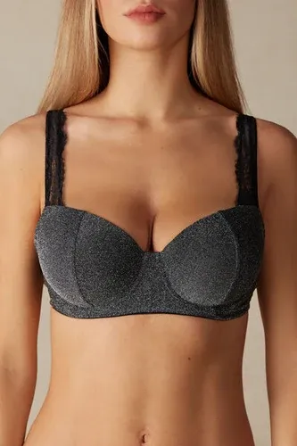 Intimissimi Sujetador Balconette Sofia Shimmer All Night Mujer Gris Tamaño 1D (8899365)