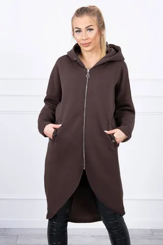 Glara Long warm hooded sweatshirt (8926752)