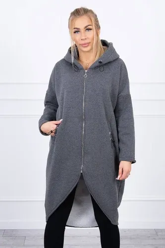 Glara Long warm hooded sweatshirt (8926754)