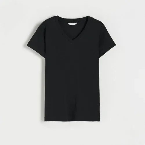 Reserved - Camiseta de algodón orgánico PREMIUM - Negro (8614509)