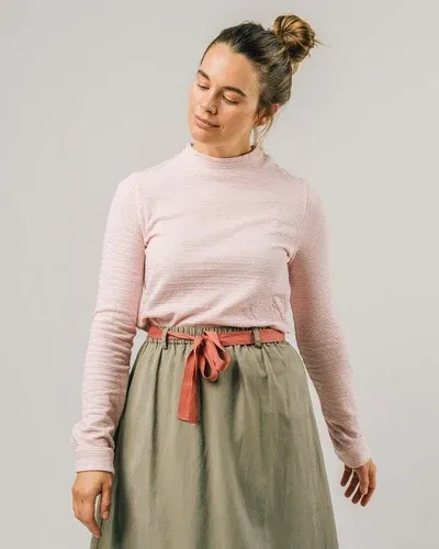 Brava Fabrics Sundae Long Sleeve T-shirt Pink (8952972)
