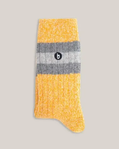 Brava Fabrics Recycled Wool Socks Yellow (8953064)