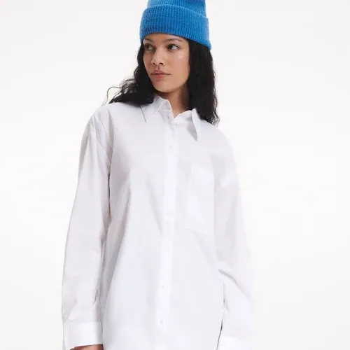 Reserved - Camisa de algodón - Blanco (8159646)