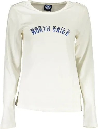 Camiseta Manga Larga North Sails Blanca Mujer (8968225)