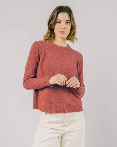 Brava Fabrics Cropped Sweater Cherry (8969268)