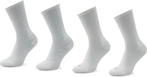 4 pares de calcetines altos para mujer Calvin Klein (8949110)