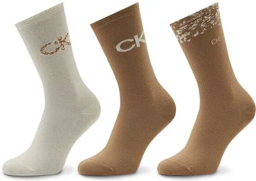 3 pares de calcetines altos para mujer Calvin Klein (8948491)