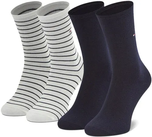 2 pares de calcetines altos para mujer Tommy Hilfiger (8992154)