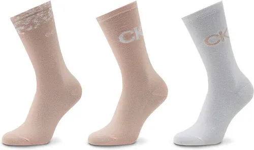 3 pares de calcetines altos para mujer Calvin Klein (8961368)