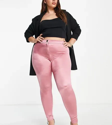 Pantalones rosa chicle estilo disco de The Frolic Plus (8970630)