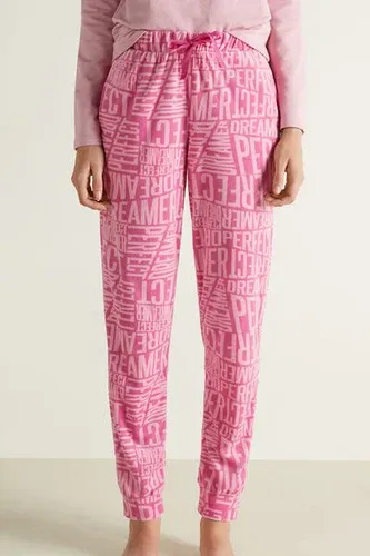 Tezenis Pantalón Largo de Microfibra Mujer Rosa Tamaño M (8999563)