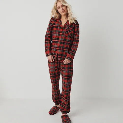 Reserved - Pijama con motivo navideño - Rojo (9005794)