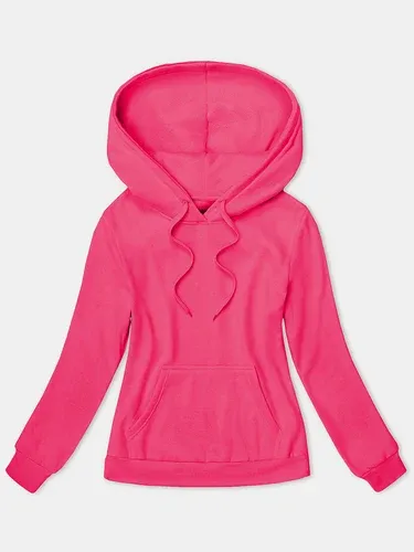 Sudadera de mujer rosa oscuro OZONEE JS/W02Z (3652381)