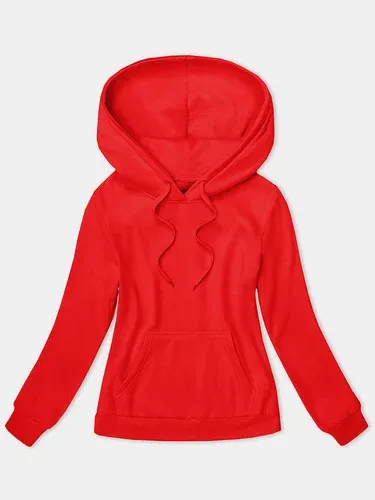 Sudadera de mujer roja OZONEE JS/W02Z (3652380)