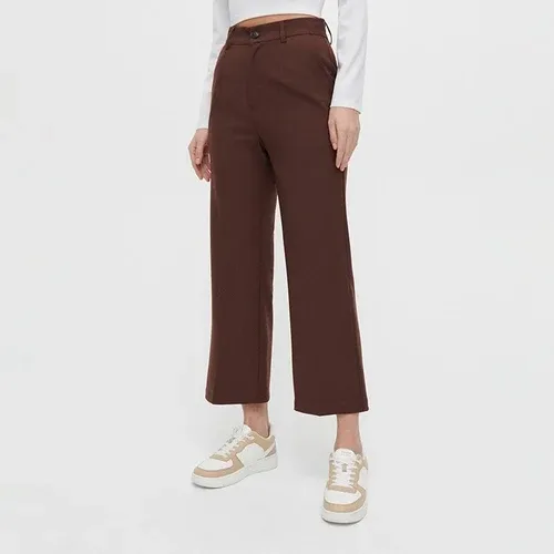 House - Pantalón straight fit - Marrón (8738418)