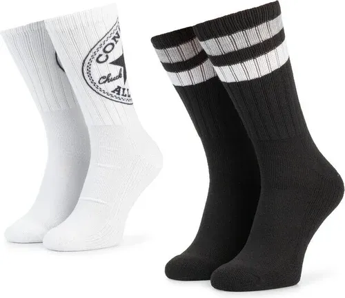 2 pares de calcetines altos unisex Converse (9042619)