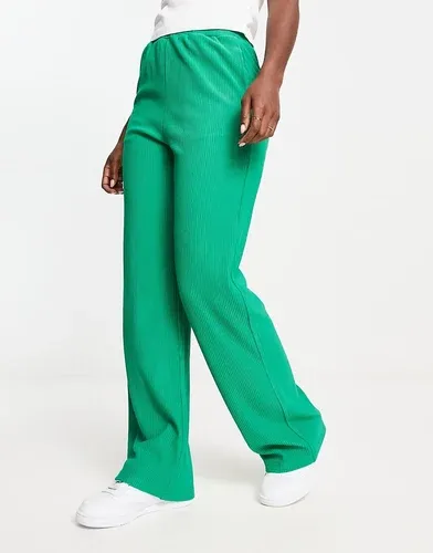 Pantalones verdes estilo casual de pernera recta de Urban Revivo (9078437)
