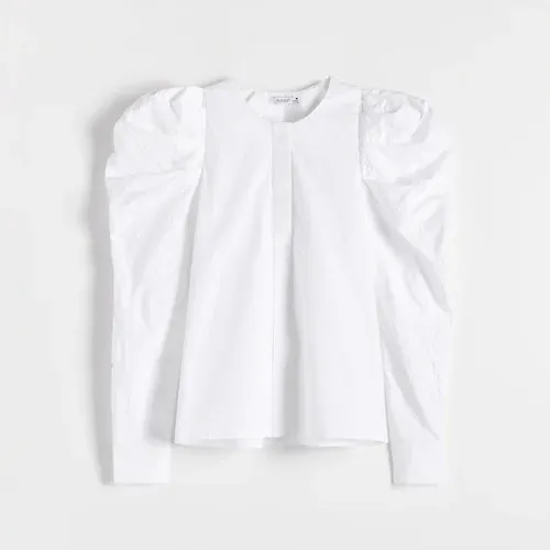 Reserved - Camisa de algodón orgánico - Blanco (9043782)