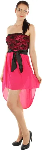 Glara Chiffon dress with lace top (2884730)