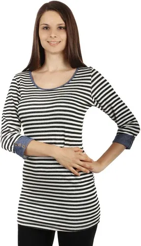Glara Women's extended striped t-shirt (2886098)