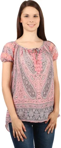 Glara Ladies blouse with pattern (2886724)