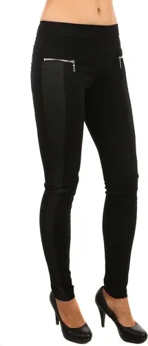 Glara Black women's slimming leggings (1885429)