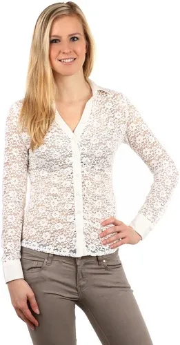 Glara Lace elegant ladies blouse with long sleeves (2886733)