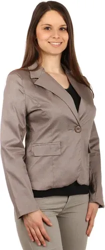 Glara Women's formal jacket button fastening long sleeves (1738456)