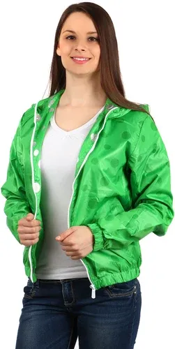 Glara Women's jacket with polka dots and hood (2884630)