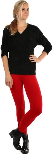 Glara Women's soft sweater V-neck 3/4 sleeves (2885330)