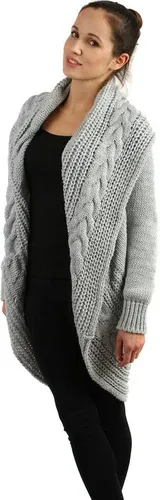 Glara Women's knitted sweater without fastening (3419547)